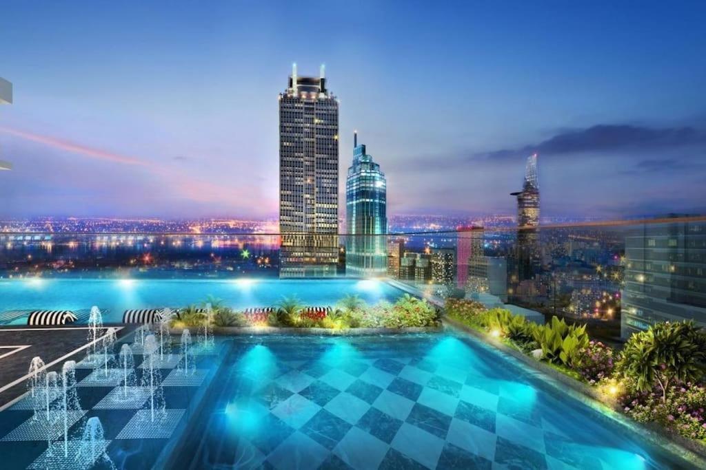 The Rixx Downtown Apartment@D1/Pool/Gym/Operahouse Хошимин Экстерьер фото
